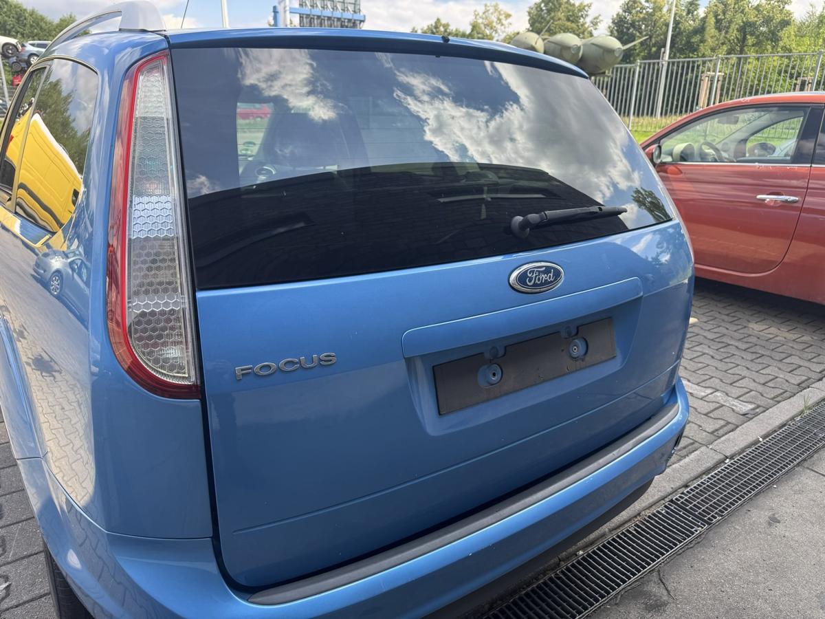 Ford Focus 2 DA3 original Heckklappe mit Heckscheibe Turnier/Kombi Facelift Vision-Blau Bj.2008